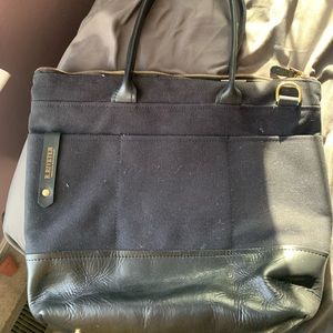 R. Riveter Black Williams Tote Bag Purse